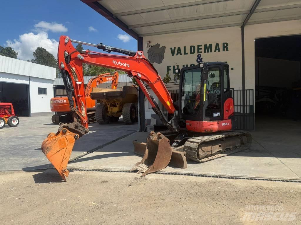 Kubota U 55-4, U55 Mini excavators < 7t (Mini diggers)