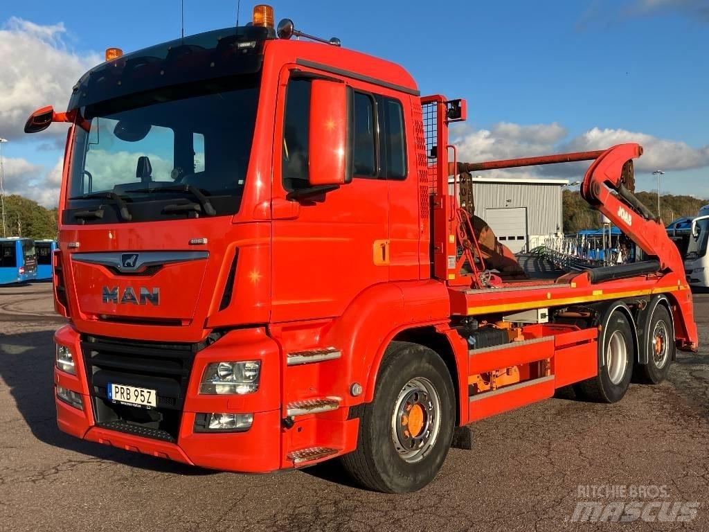 MAN TGS 26.360 Skip loader trucks