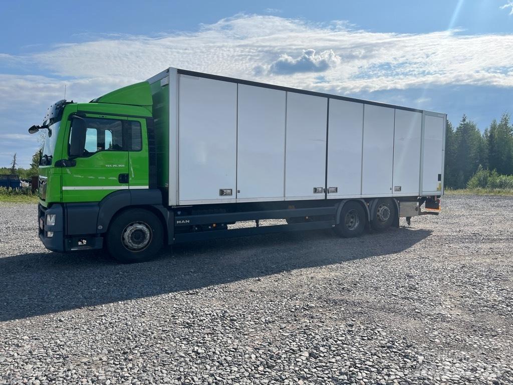 MAN TGS 26.360 Box body trucks
