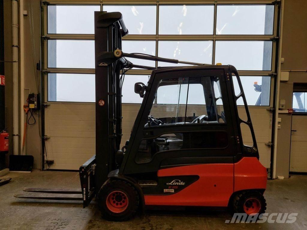 Linde E 35 Electric forklift trucks