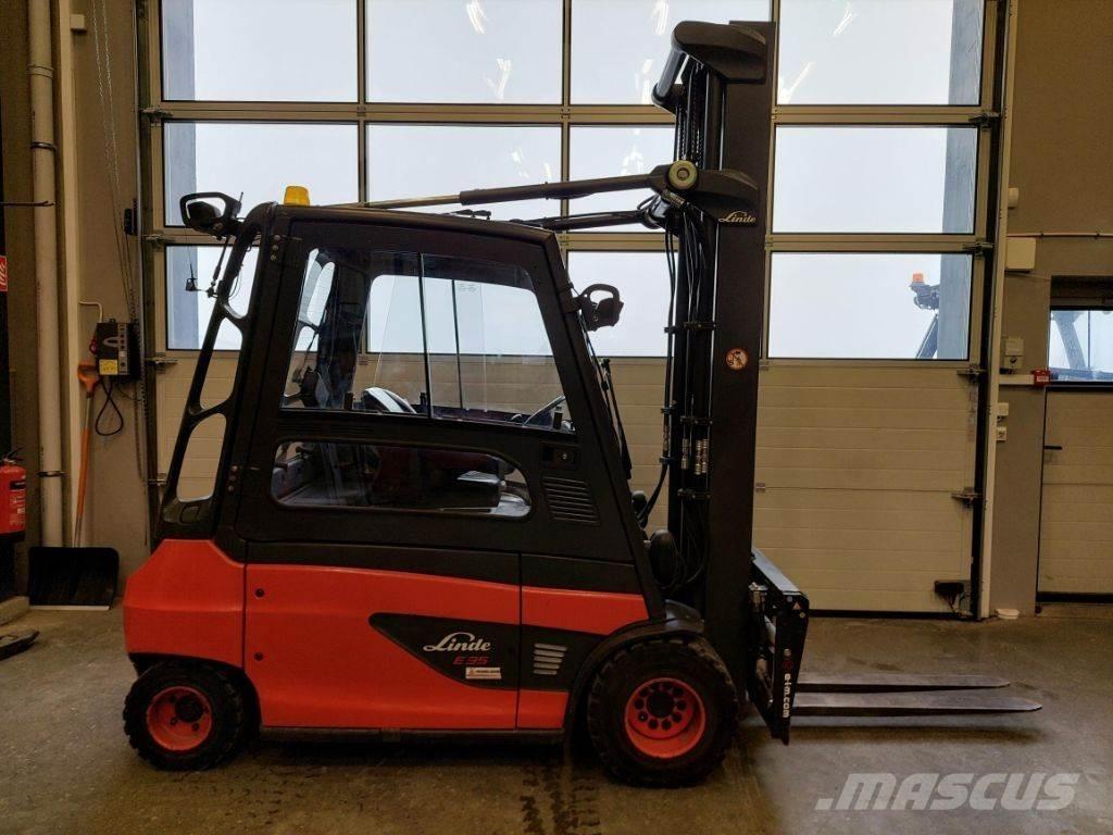 Linde E 35 Electric forklift trucks