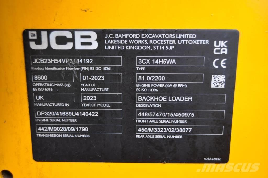JCB 3 CX Backhoe loaders