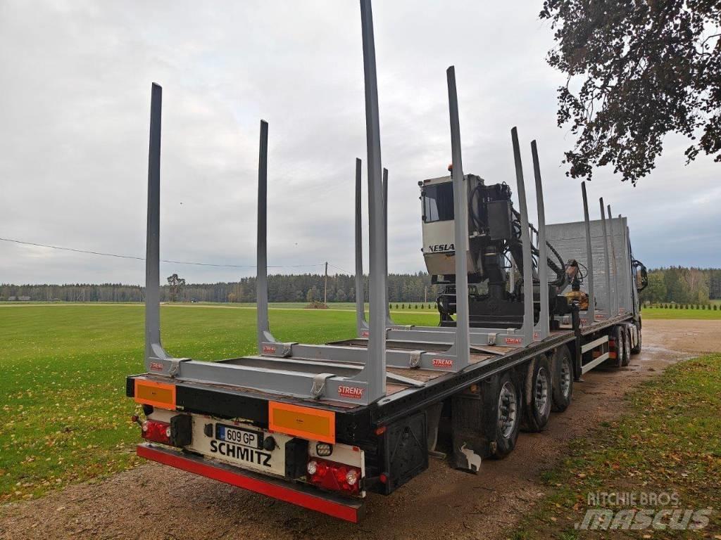 Schmitz poolhaagis Timber semi-trailers