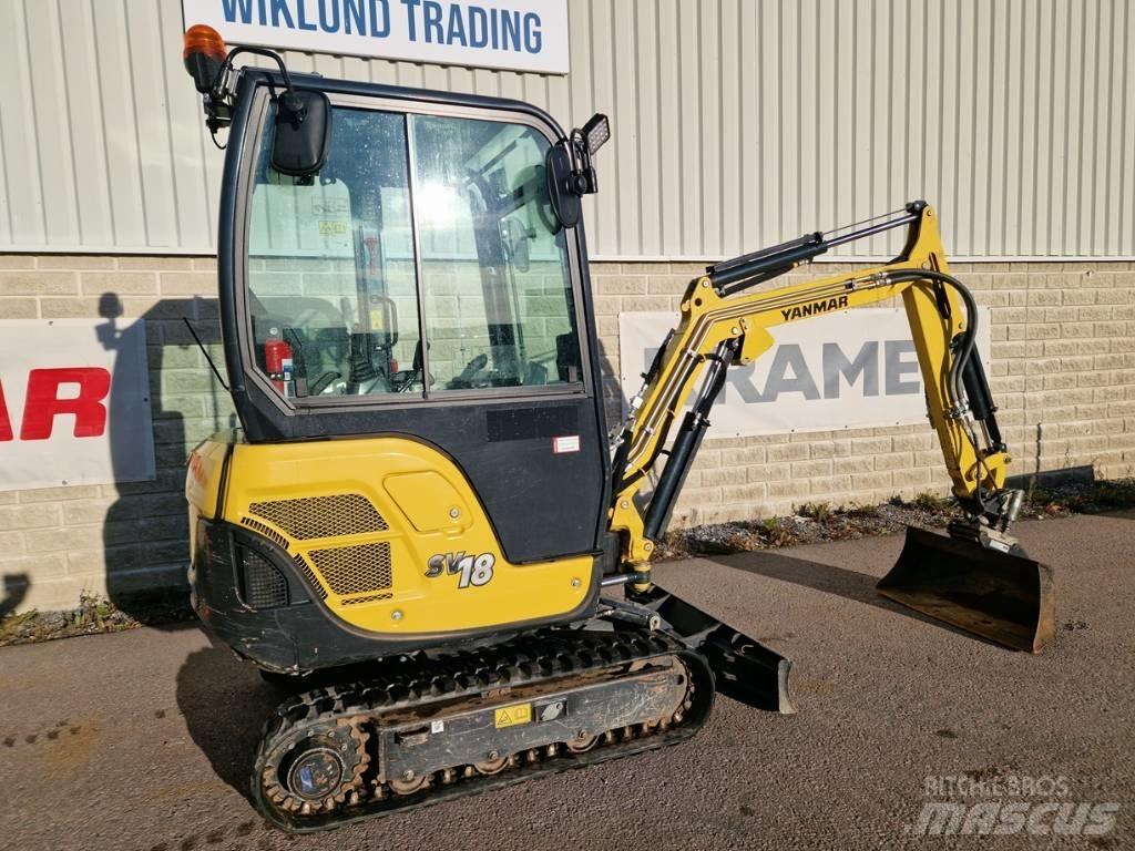 Yanmar SV 18 Mini excavators < 7t (Mini diggers)