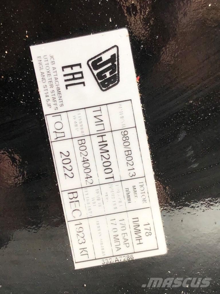 JCB HM200T Hammers / Breakers