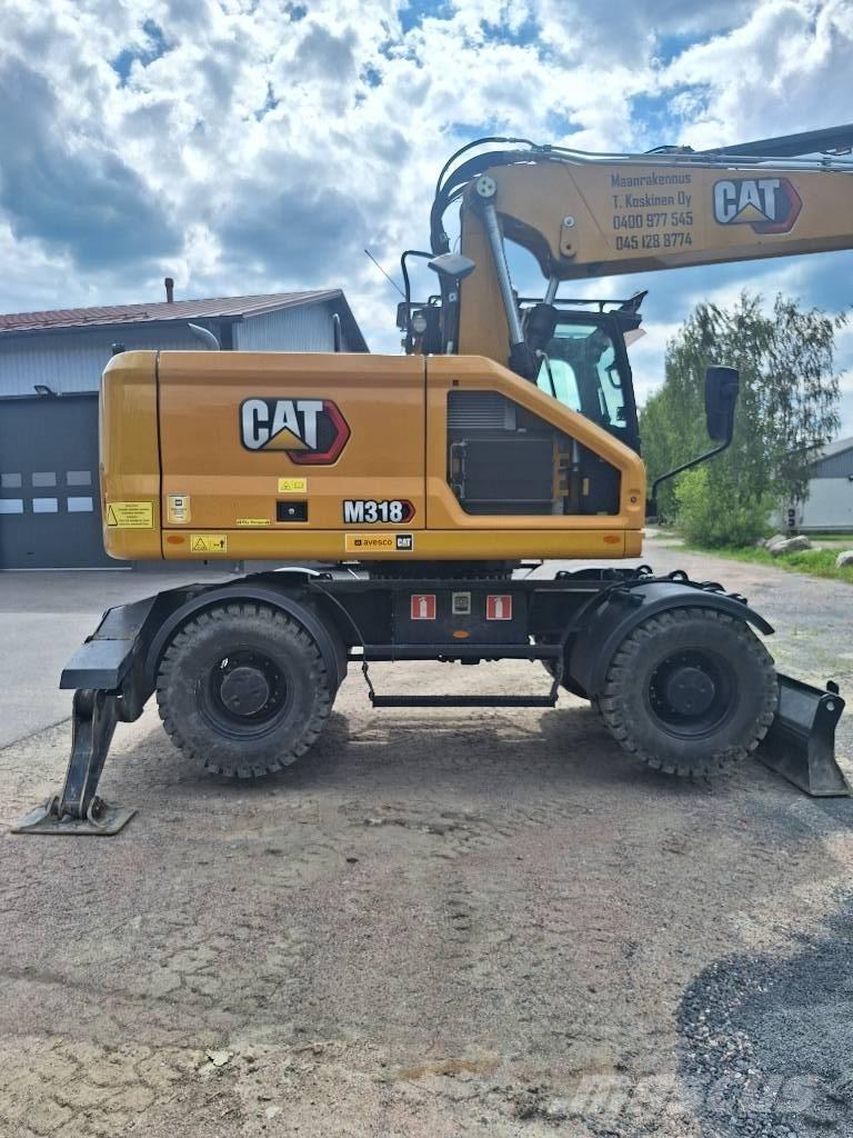 CAT M 318 Wheeled excavators
