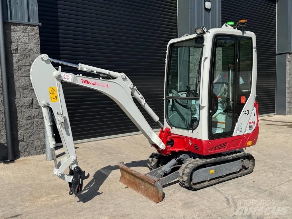 Takeuchi TB 216 Mini excavators < 7t (Mini diggers)