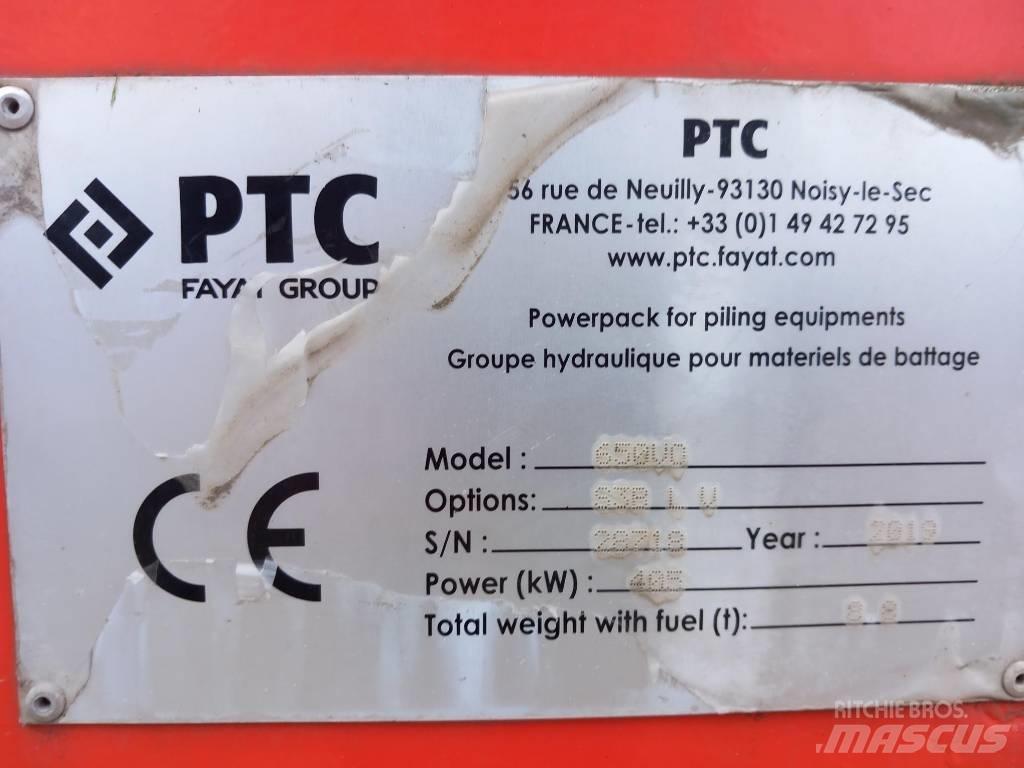  PTC 32HFV Vibratory pile drivers