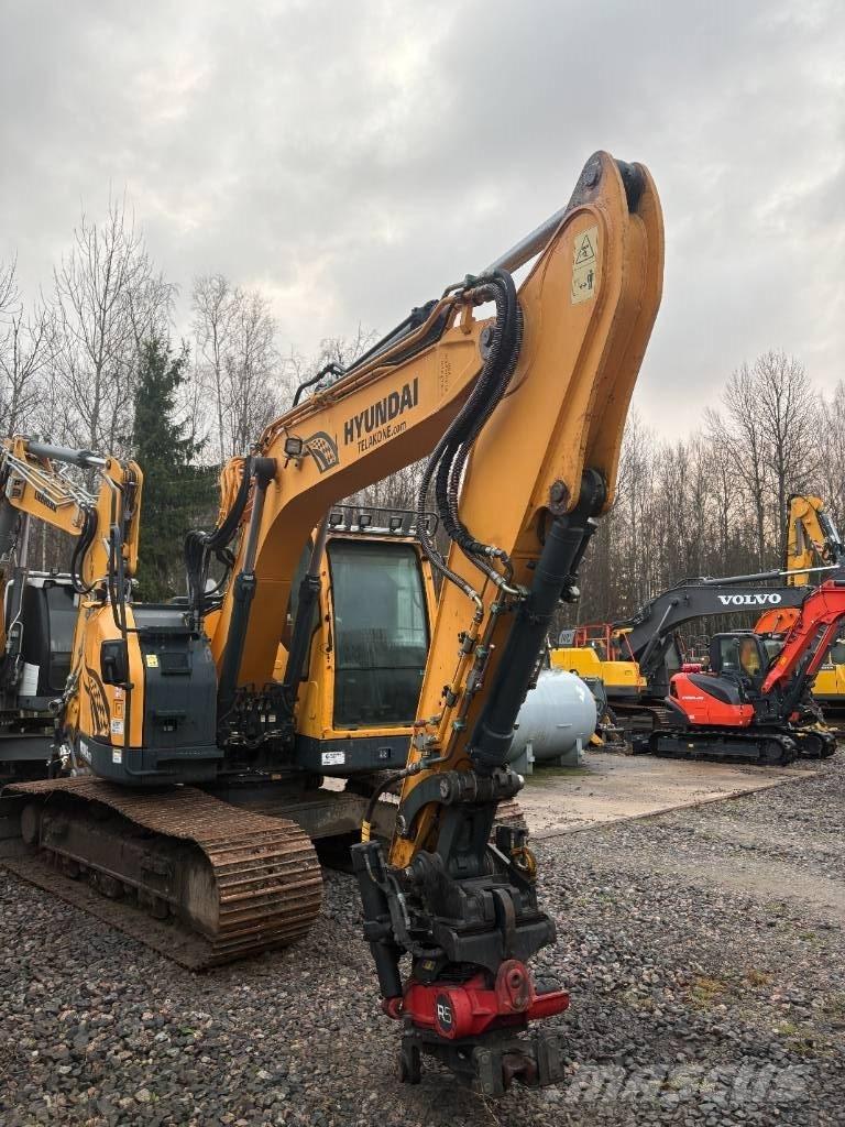 Hyundai HX 145 LCR Crawler excavators
