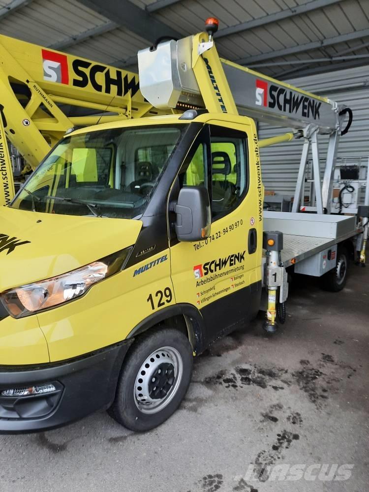 Multitel MJE 250 3.5 Truck & Van mounted aerial platforms