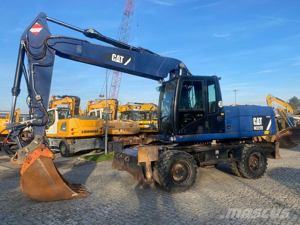 CAT M322 D NVT Wheeled excavators