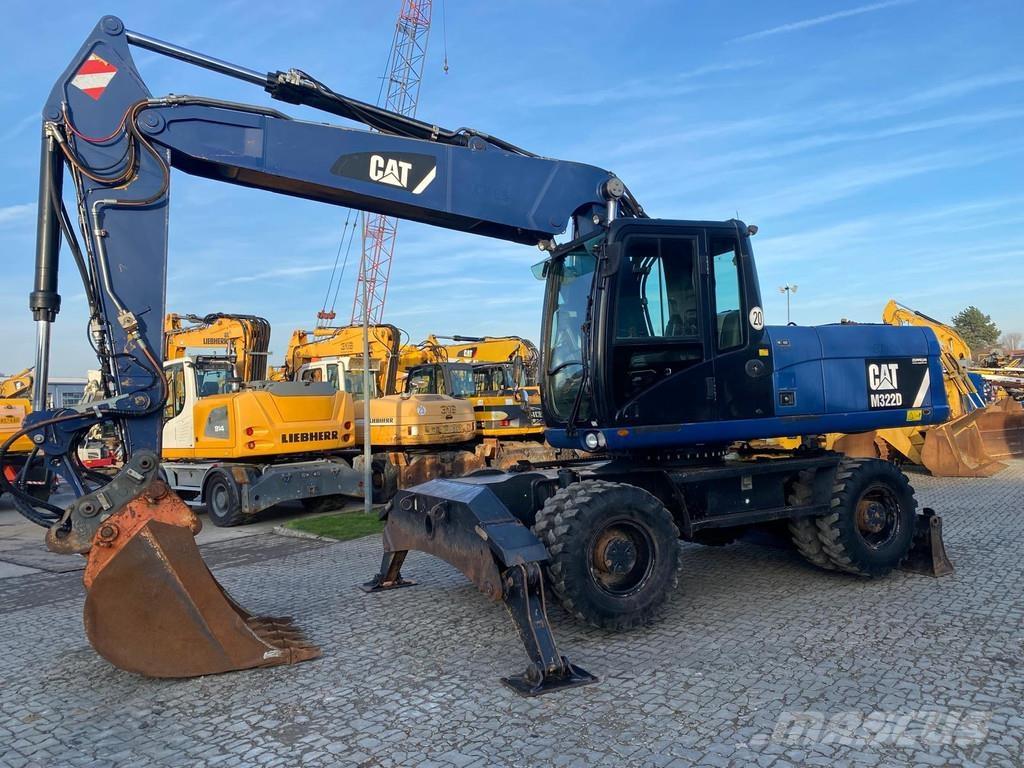 CAT M322 D NVT Wheeled excavators