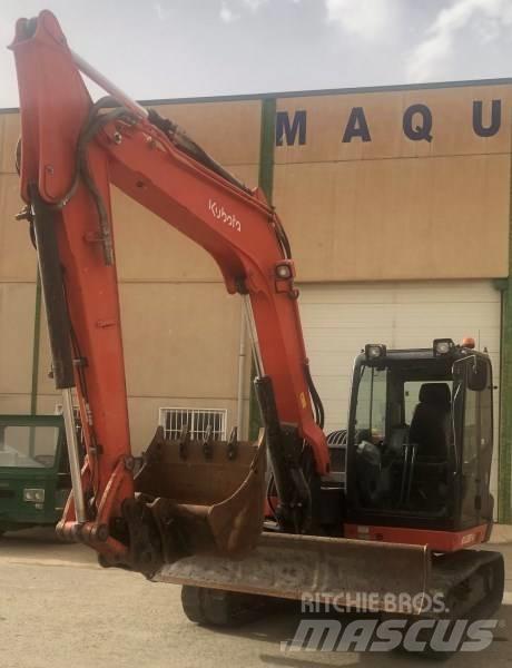 Kubota KX080-4 Midi excavators  7t - 12t