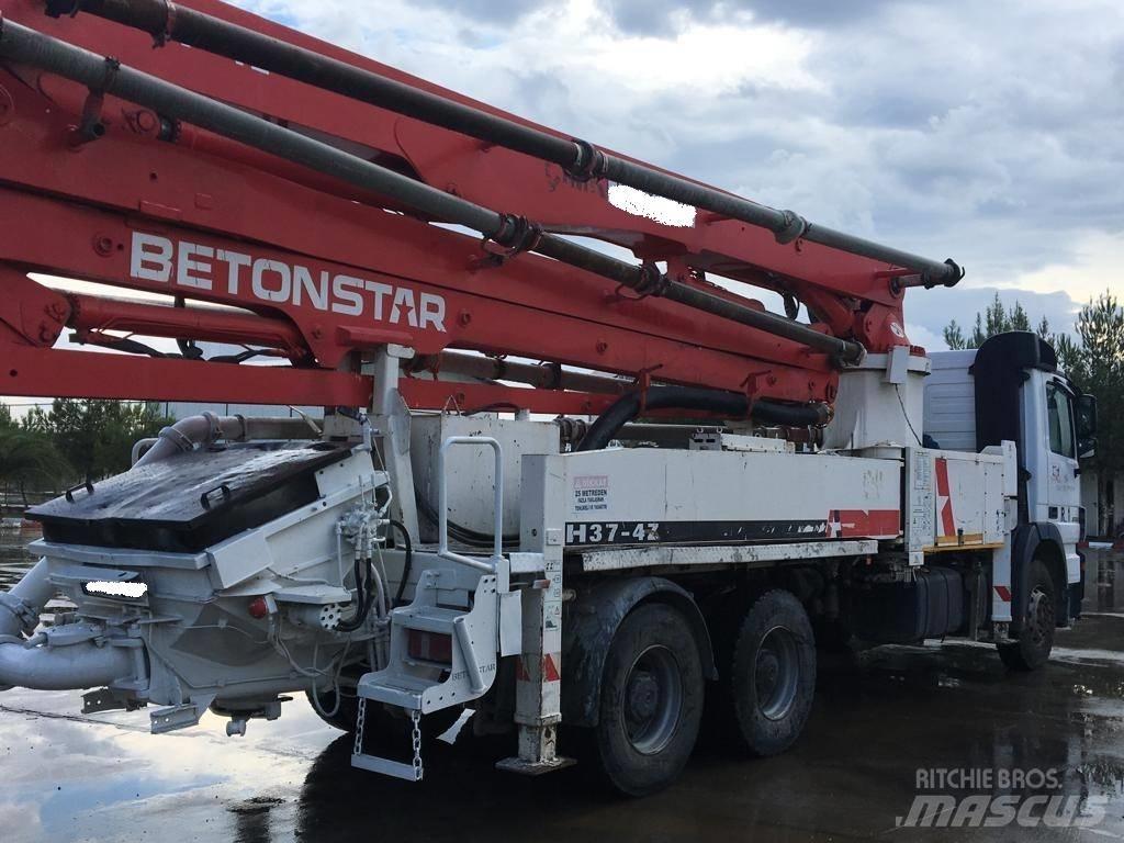 Betonstar 37M-4Z Concrete pump trucks