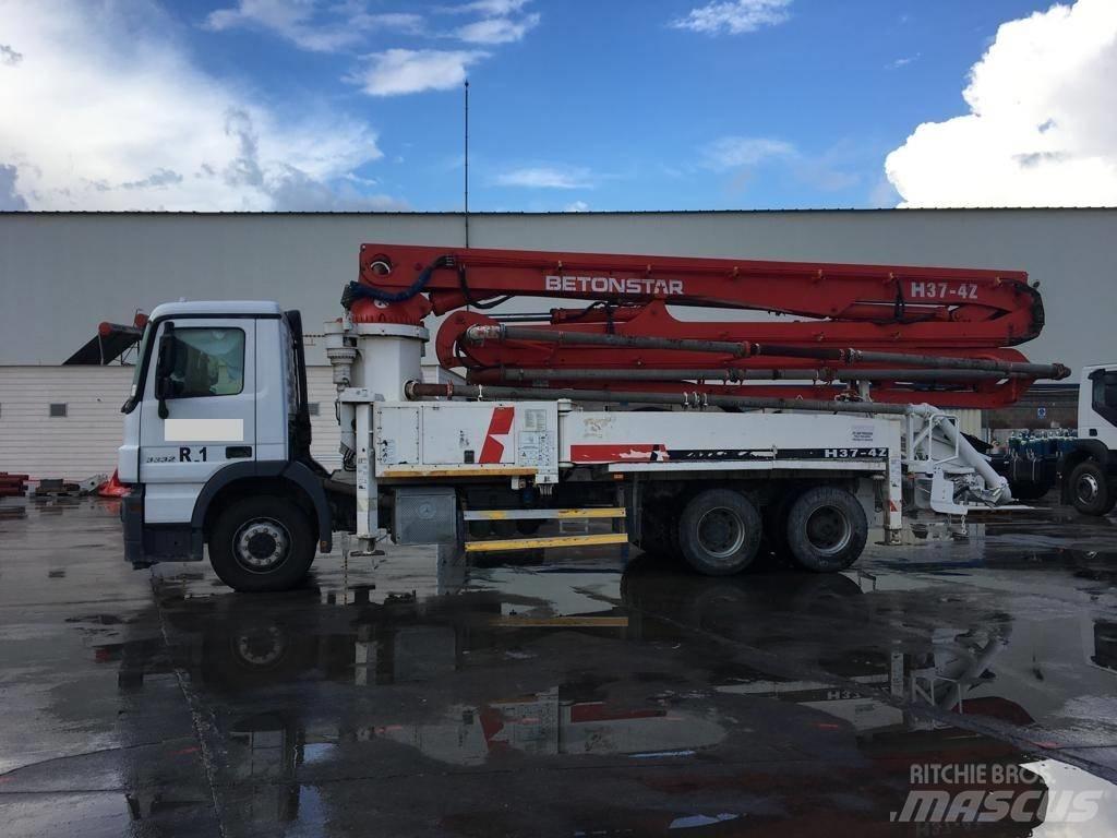 Betonstar 37M-4Z Concrete pump trucks