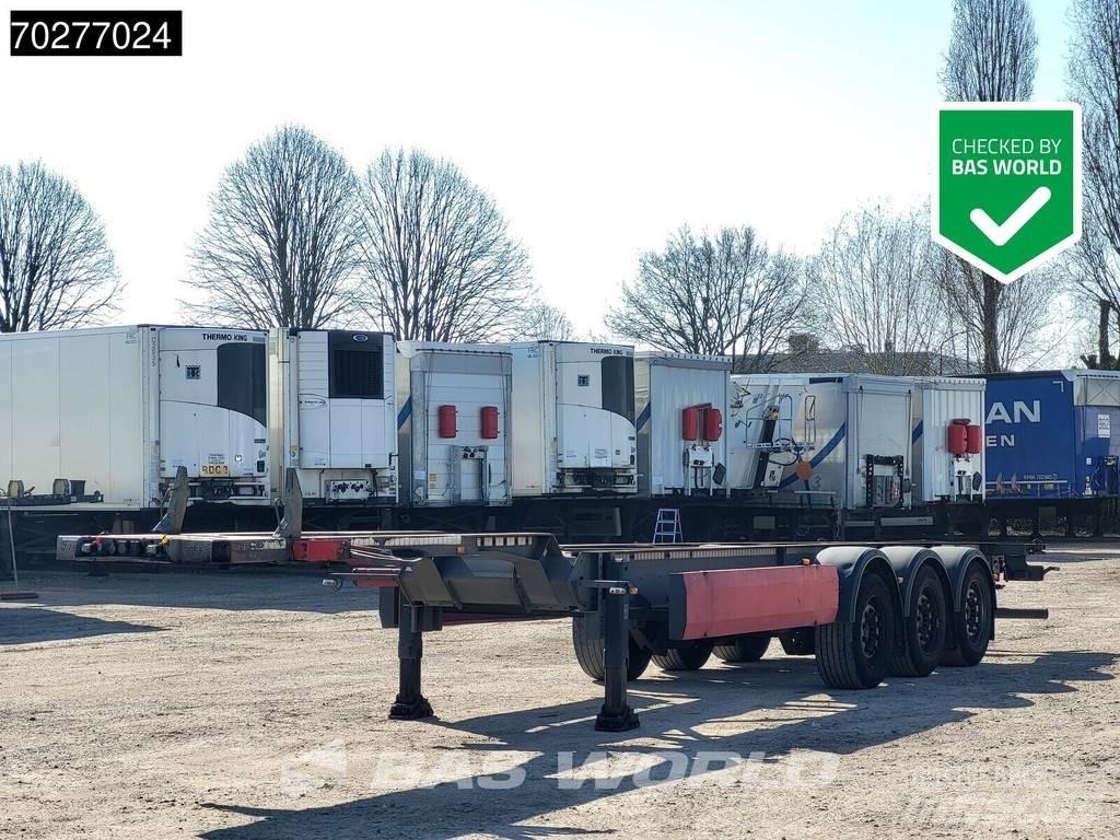 Van Hool 3 axles Containerframe semi-trailers