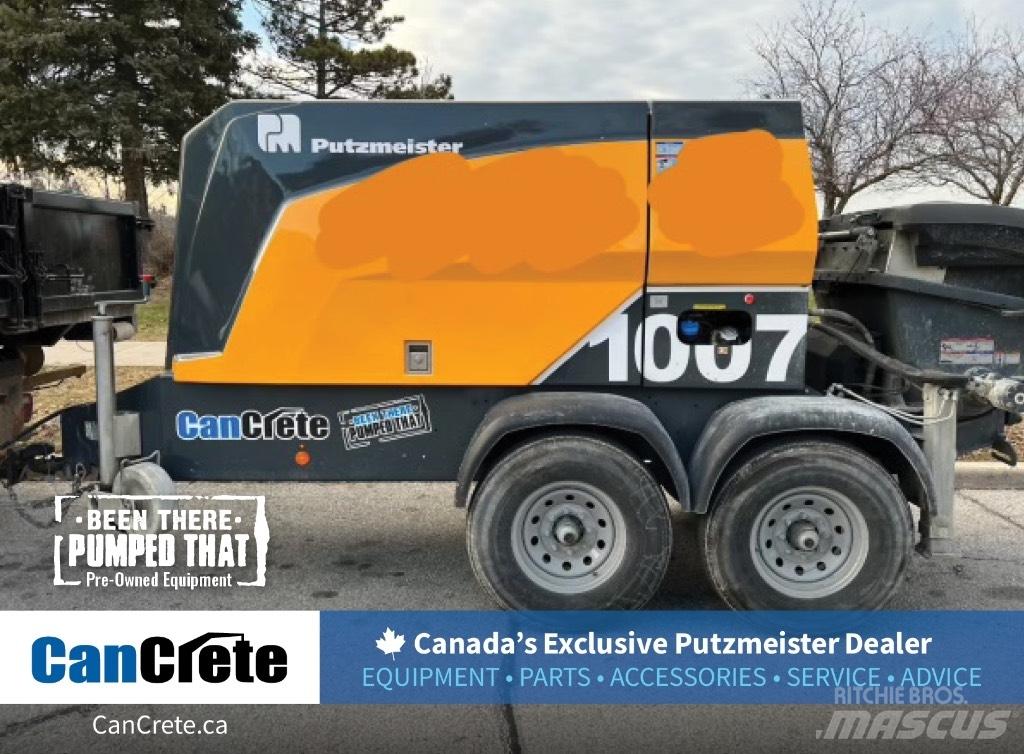 Putzmeister TK1007 Concrete pump trucks