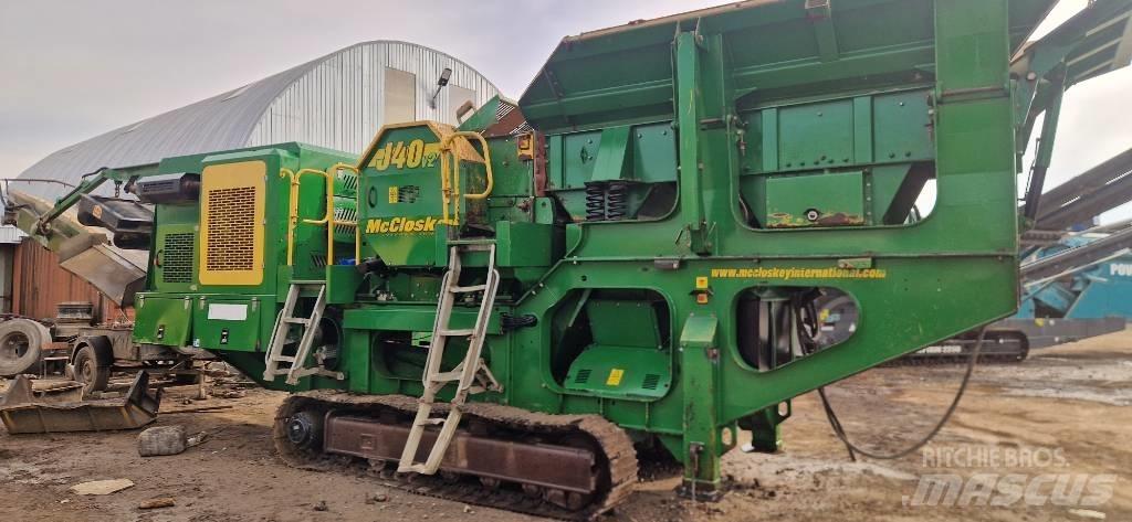 McCloskey J40V2 Mobile crushers