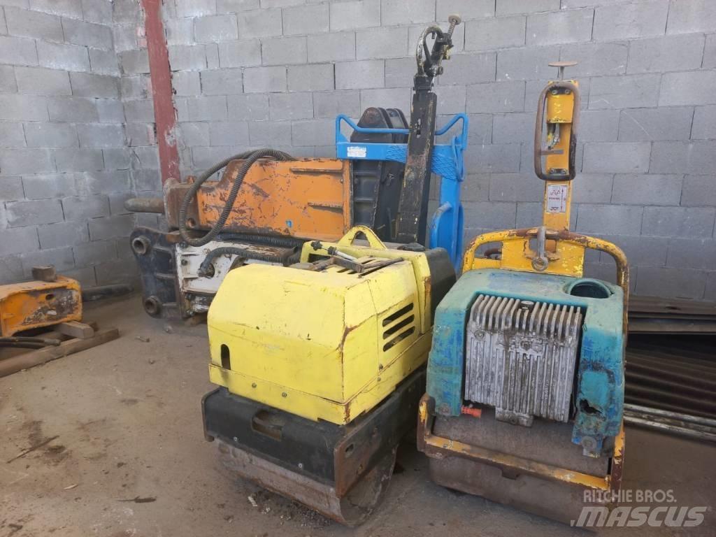 Wacker RD7H Twin drum rollers
