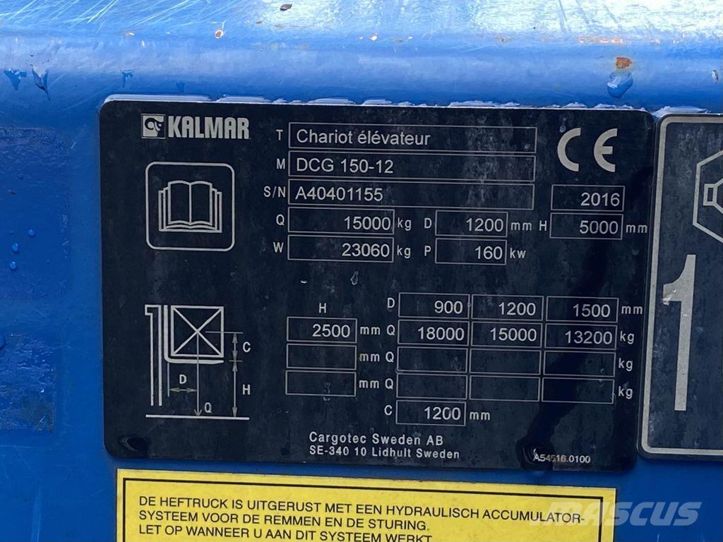 Kalmar DCG150-12 Diesel trucks