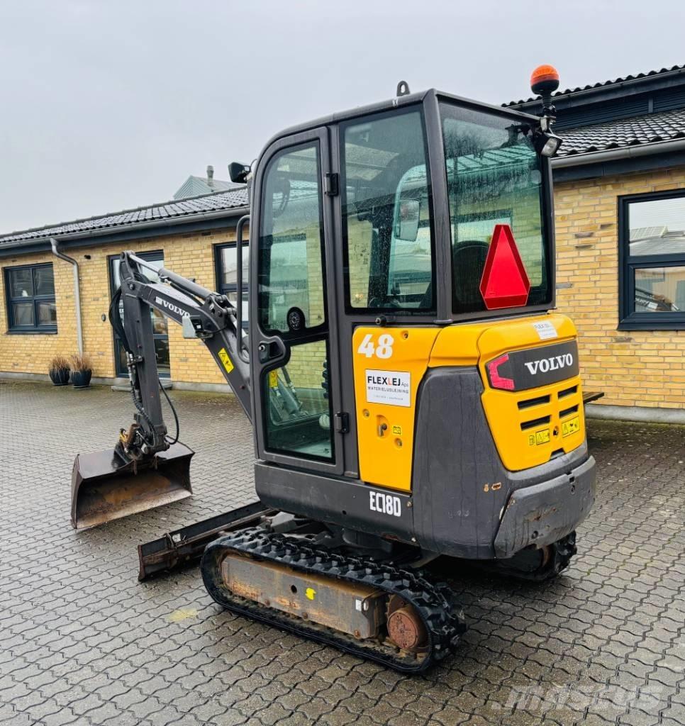 Volvo EC 18 Mini excavators < 7t (Mini diggers)