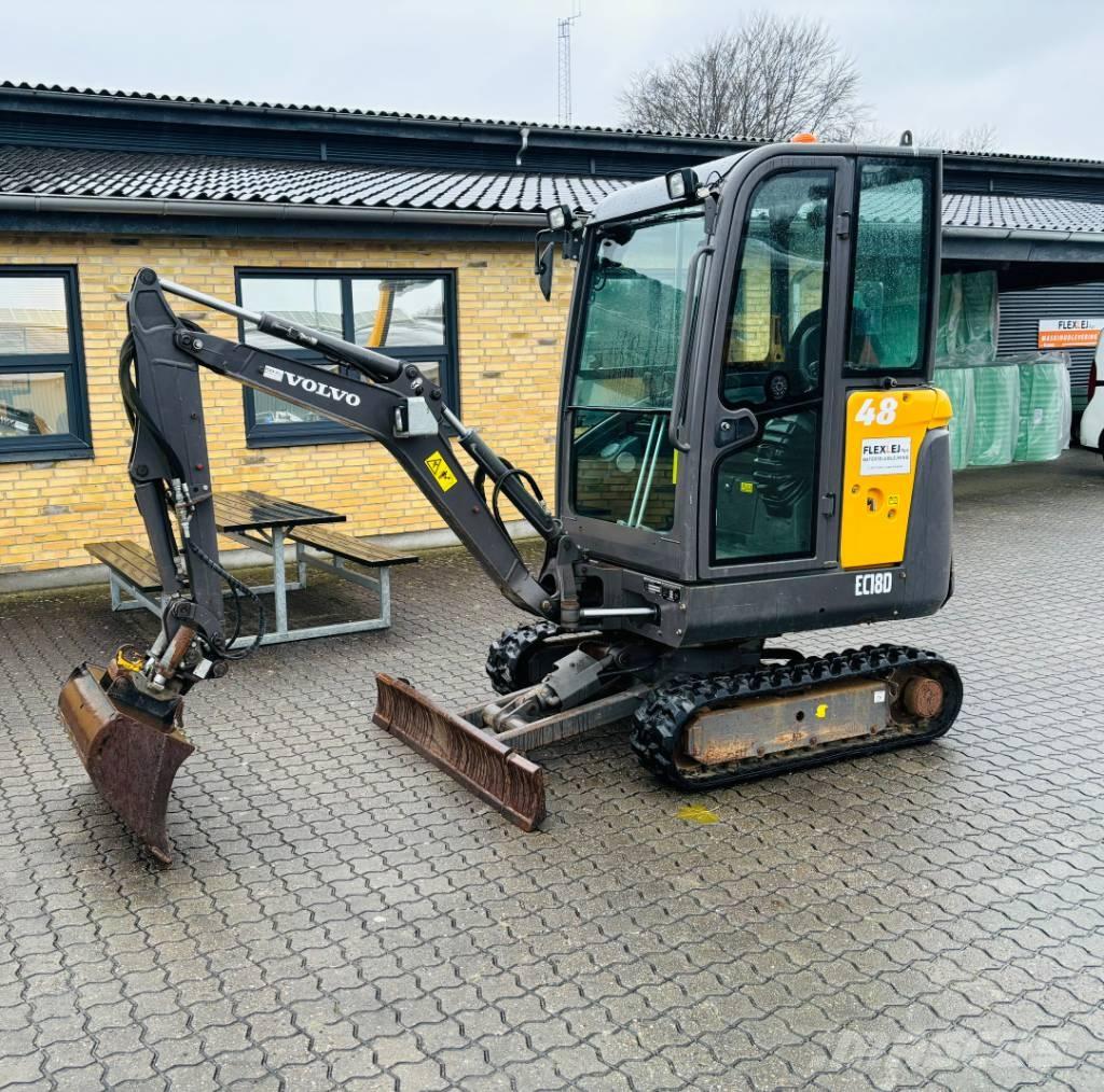 Volvo EC 18 Mini excavators < 7t (Mini diggers)
