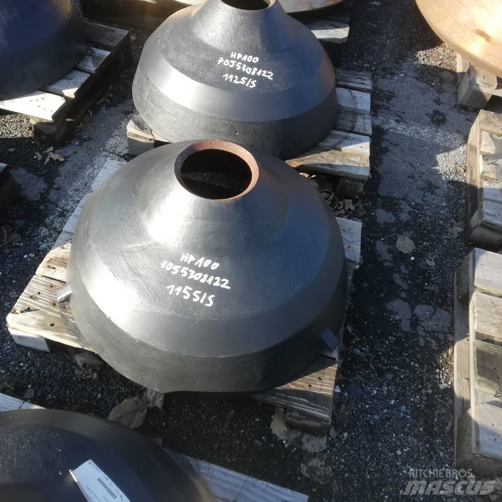 Metso HP 100 Mantle Other components