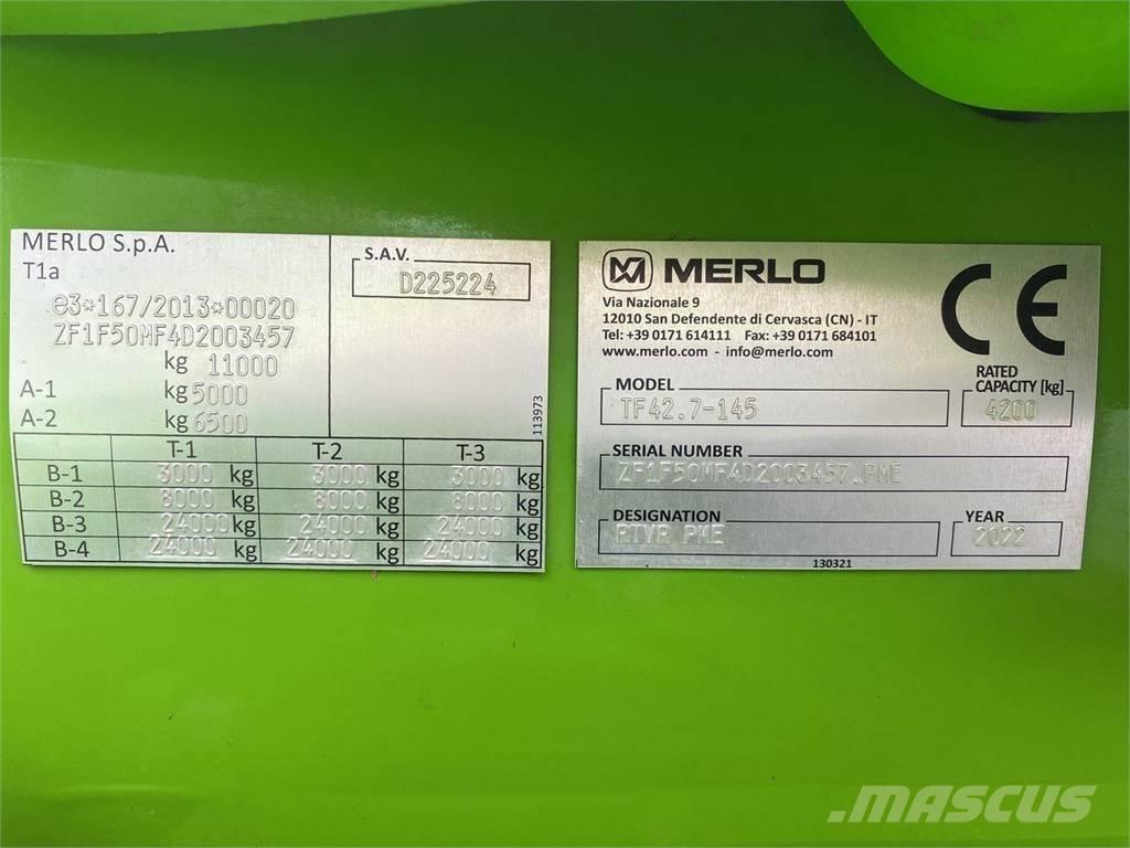 Merlo TF42.7 Telehandlers for agriculture