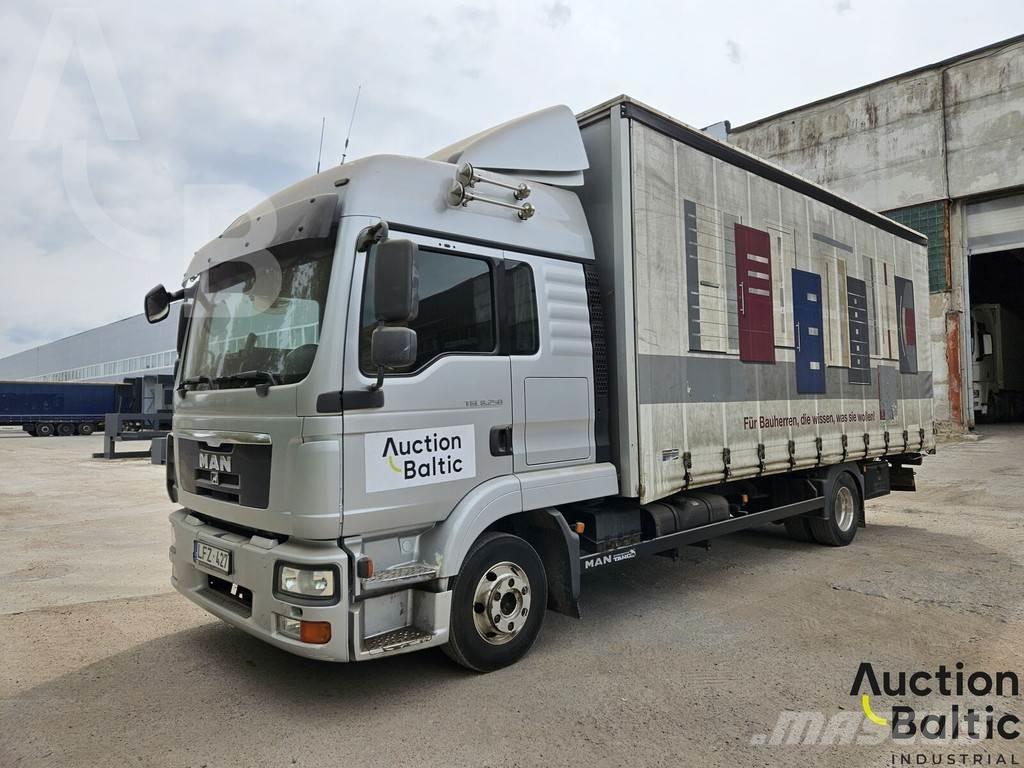 MAN TGL8.250 Curtainsider trucks
