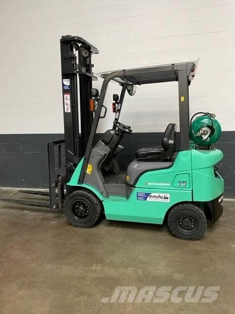 Mitsubishi FG 15 N LPG trucks