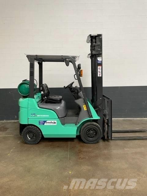 Mitsubishi FG 15 N LPG trucks