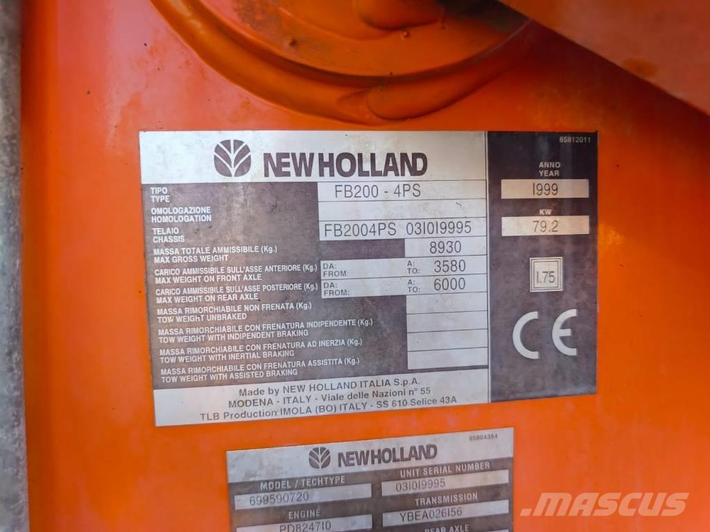 New Holland FB 200 Backhoe loaders