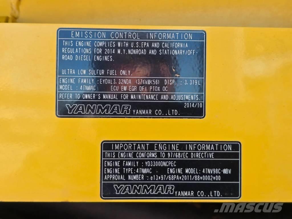 Yanmar Vio 80-1 Midi excavators  7t - 12t