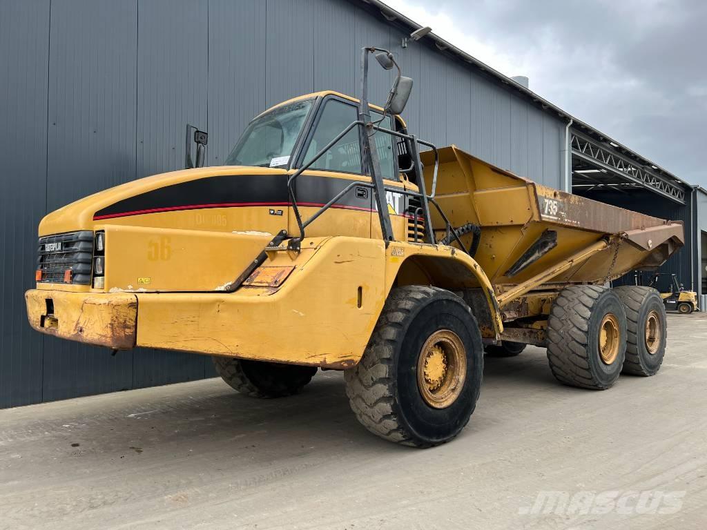 CAT 735 Articulated Dump Trucks (ADTs)