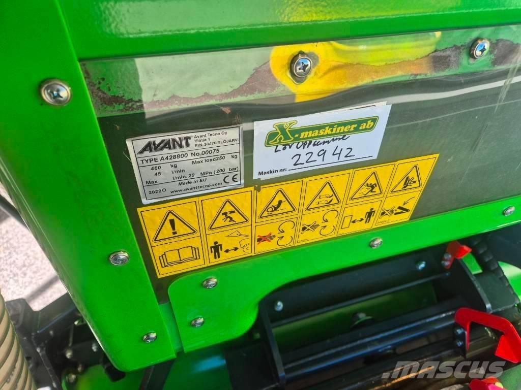 Avant Lövsug DEMO Skid steer loaders