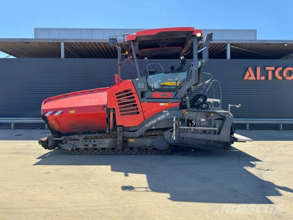 Vögele SUPER 1800-3I Asphalt pavers