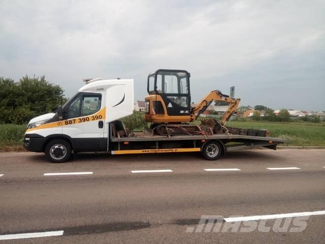 Iveco Daily 50 C 15 Beavertail Flatbed / winch trucks