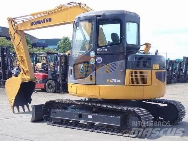 Komatsu PC 78 US Midi excavators  7t - 12t