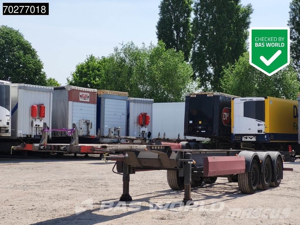 Van Hool 3 axles Containerframe semi-trailers