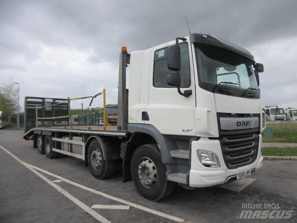 DAF CF450 Beavertail Flatbed / winch trucks