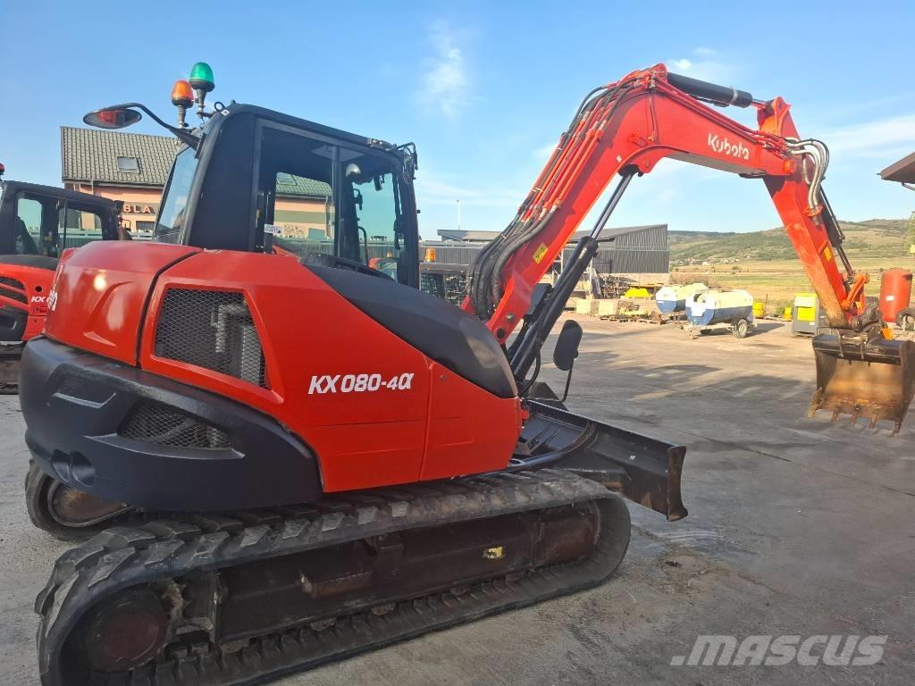 Kubota Kx 0-80-4 Midi excavators  7t - 12t