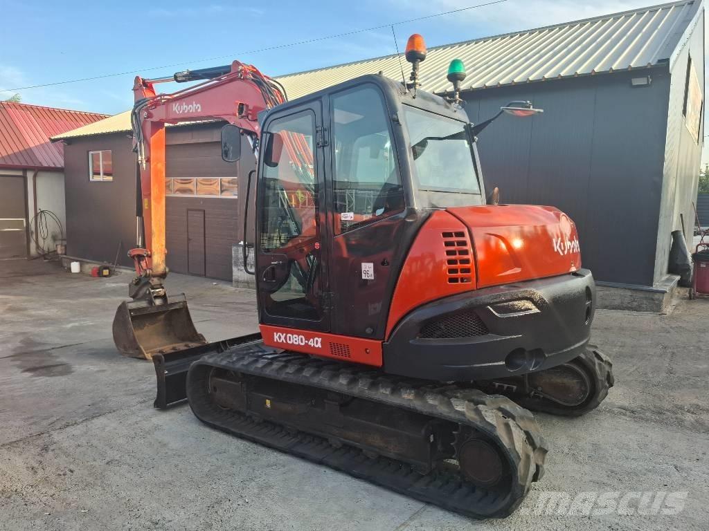 Kubota Kx 0-80-4 Midi excavators  7t - 12t