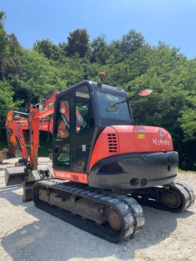 Kubota KX 080-4 Midi excavators  7t - 12t