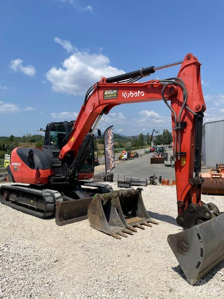 Kubota KX 080-4 Midi excavators  7t - 12t