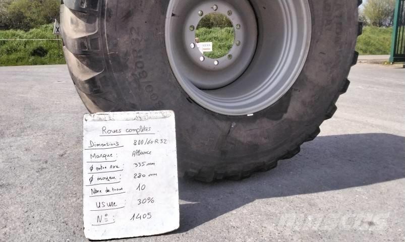 Alliance 800/60R32 Tyres, wheels and rims