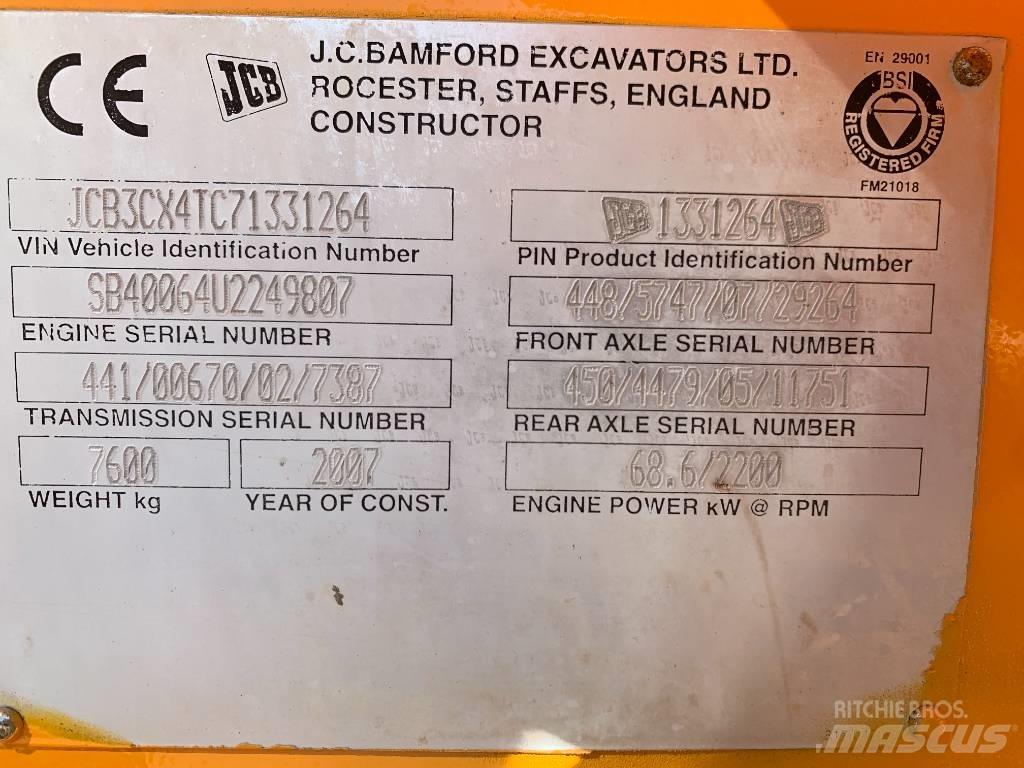 JCB 3 CX Wheeled excavators