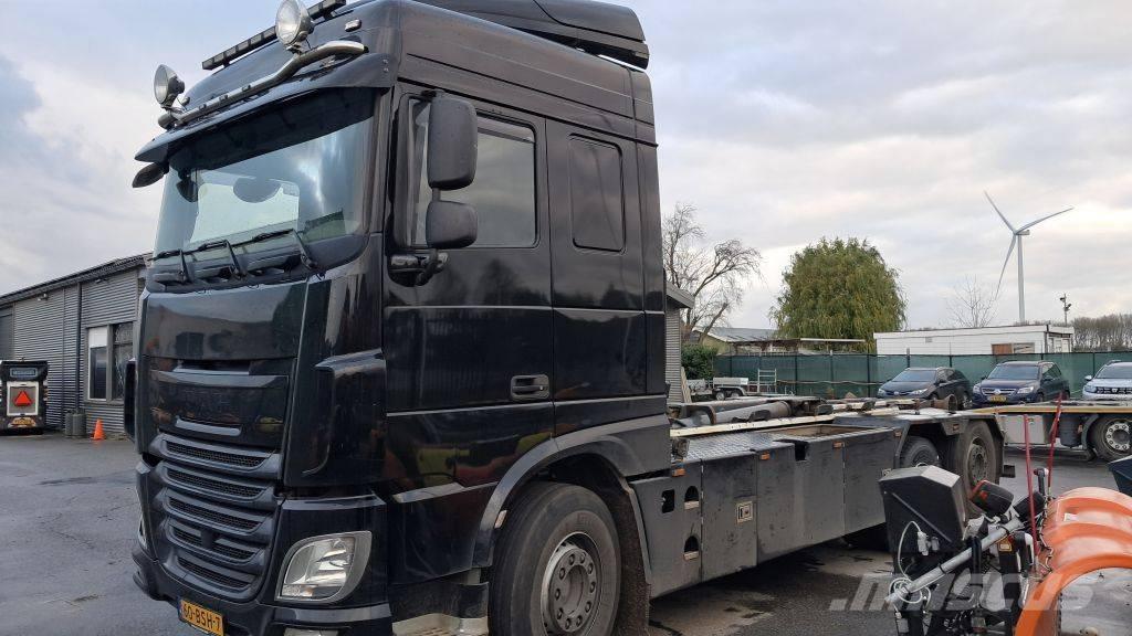 DAF XF 510 FAN Hook lift trucks
