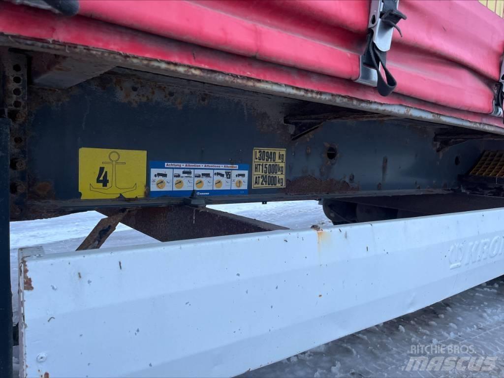 Krone Madel SD Curtainsider semi-trailers