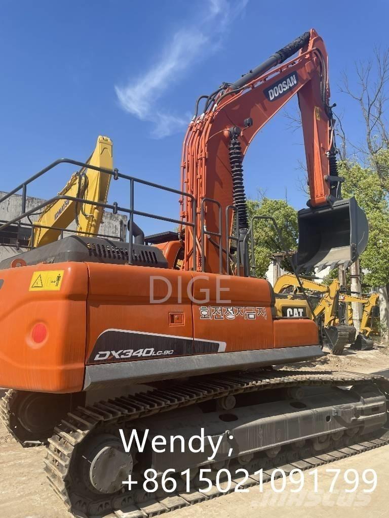 Doosan DX 340 Midi excavators  7t - 12t