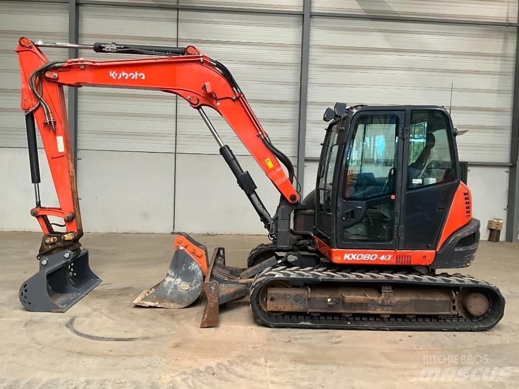 Kubota KX 080-4 A Midi excavators  7t - 12t